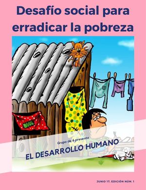 Desafío Social De Erradicar La Pobreza
