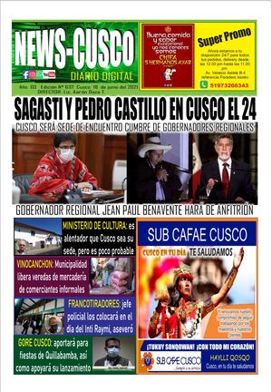 DIARIO NEWS CUSCO 18 De Junio