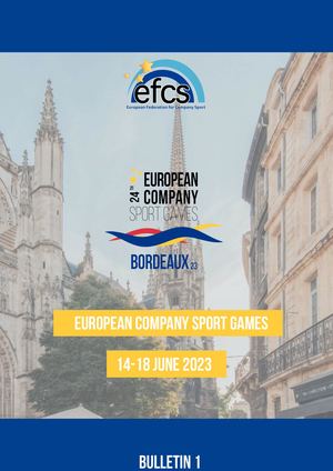 ECSG 2023 - Bulletin n°1 - EN