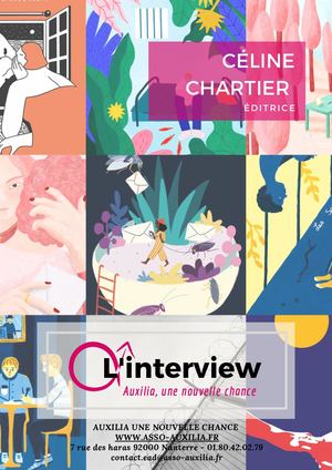 Interview de Céline Chartier - éditrice