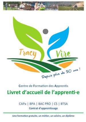 Livret Accueil Apprenti.e - CFA de Vire