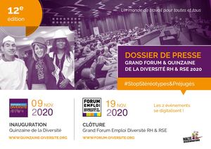 Dossier De Presse Quinzaine de la Diversité 2020