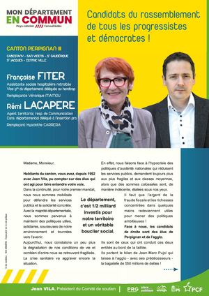 Perpignan 3 - Françoise FITER & Rémi LACAPÈRE