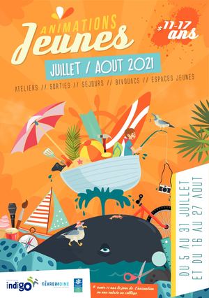 Animations jeunes été 2021