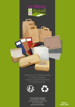 Catalogue Général Vert