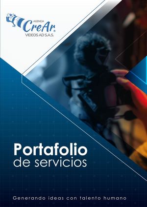 Brochure Crear Videos 2021