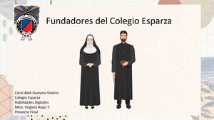 Fundadores del Colegio Esparza por Coral