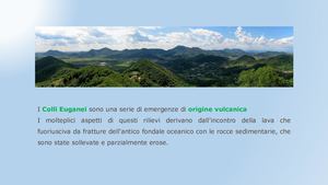 Formazione Dei Colli Euganei