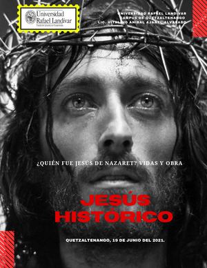 JESÚS A TRAVÉS DE LA HISTORIA