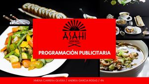 ASAHI SUSHI ROSS ESTRATEGIA DE PUBLICIDAD