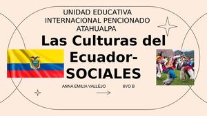 Las Culturas Del Ecuador Sociales 21