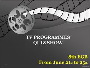 8th Eg Tv Programmes
