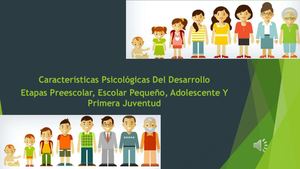 Caracteristicas Psicologicas Del Desarrollo