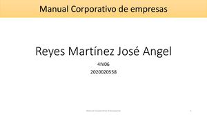 Reyes Martínez José Angel Manual Corporativo Dibujo Coprativo