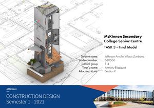 ABPL30041 Construction Design 21S1 - Villacis Zumbana Jefferson Arnulfo