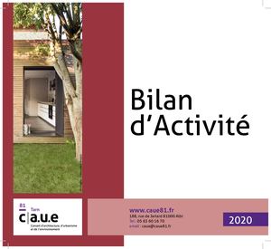 Bilan d'activités 2020 / CAUE du Tarn