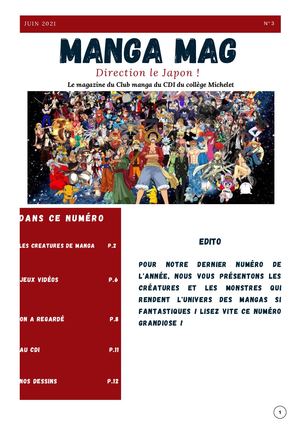 Journal Du Club Manga N°3