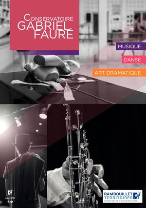 Plaquette - Conservatoire Gabriel Fauré