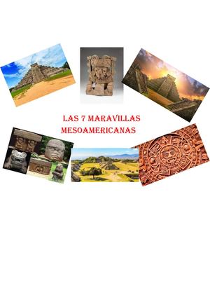 Las 7 Maravillas Mesoamericanas