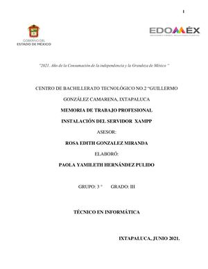 Actividad 4 Memoria De Trabajo Profesional