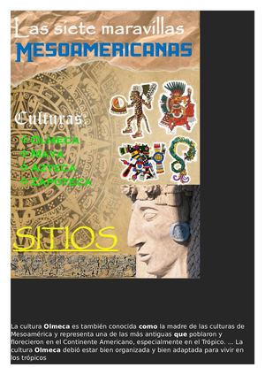 Las 7 Maravillas Mesoamerica