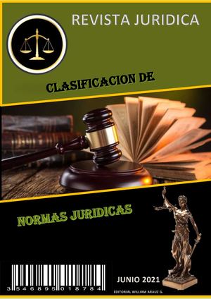 Clasificacion De Norma Juridica