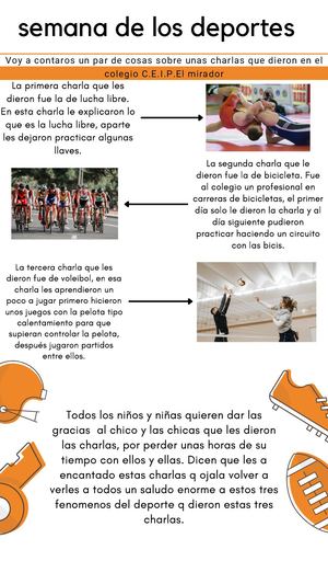 La semana del deporte