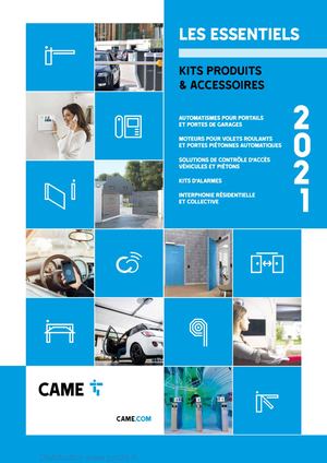 CAME Catalogue Essentiels 2021