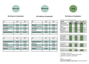 Napoléon Express Horaires Et Tarifs 2021