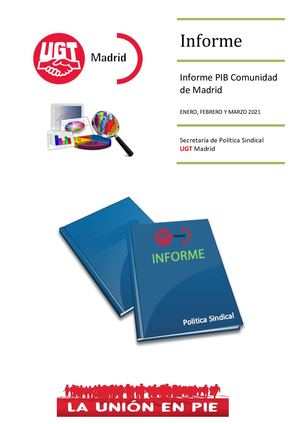 Informe Pib Cam 1t 2021