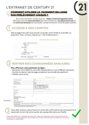 Notice Paiement En Ligne