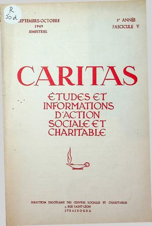 Caritas Strasbourg 1949-05