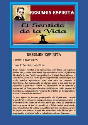 RESUMEN ESPIRITA J HERCULANO PIRES
