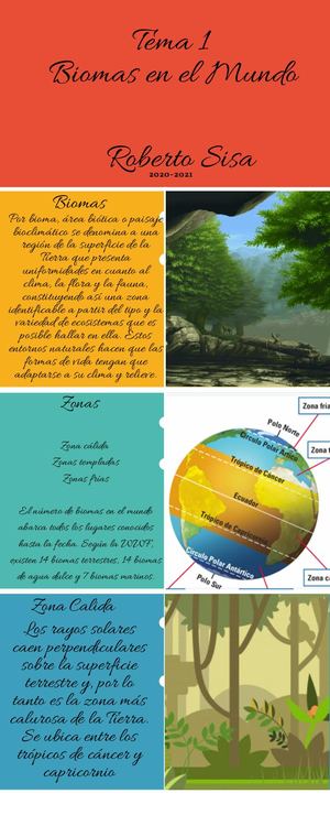 Portafolio Biomas De El Mundo Roberto