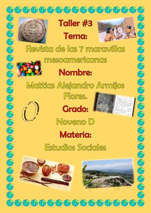 Revista de Estudios Sociales de Mattias Armijos de Noveno D.