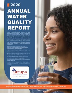 2020 Annual Water Quality Report JCSD CCR