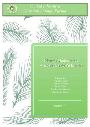 CUADERNILLO PLANTAS ANCESTRALES