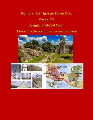 7 Inventos De La Cultura Mesoamericana