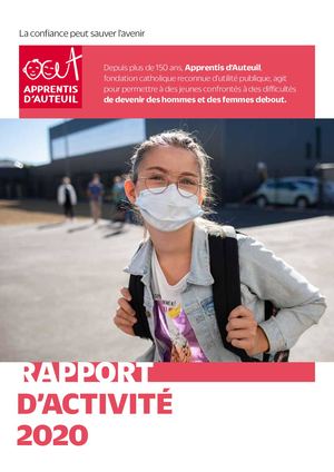 Rapport d'Activité et financier d'Apprentis d'Auteuil 2020