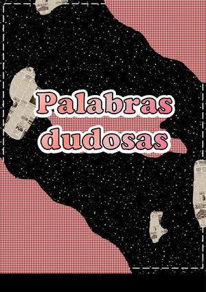 Palabras Dudosas