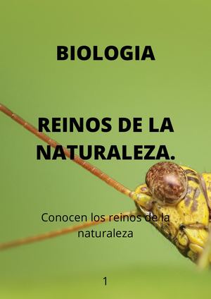 Reinos De La Naturaleza