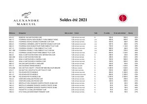 Fichier Soldes Particuliers