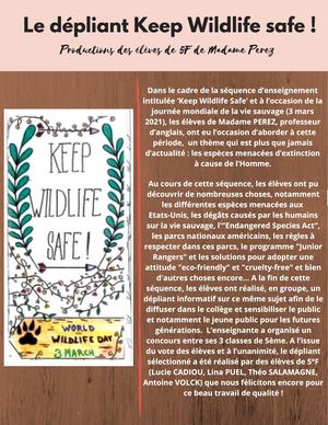 Keep Wildlife Safe !