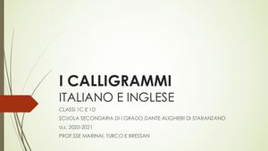 Calligrammi