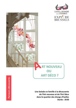 Parcours-découverte "Etangs Ixelles Art Nouveau Art Déco"