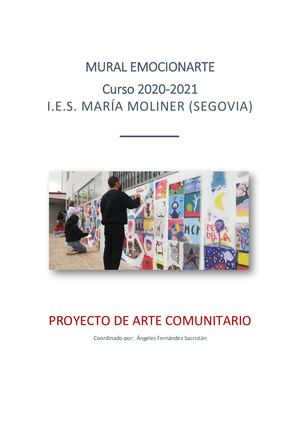 IES MARIA MOLINER - Mural Emocionarte