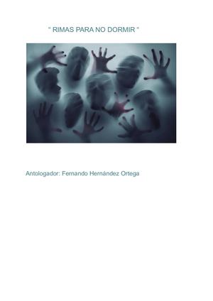 "RIMAS PARA NO DORMIR"