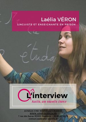 Interview de Laélia Véron - enseignante en prison