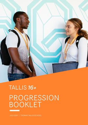 Post 16 Progression Booklet 2021