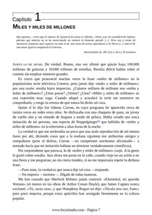 Capitulo 1- Miles De Millones de Carl Sagan